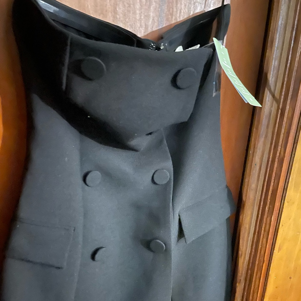 NWT H&M black strapless dress